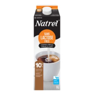 Crème 10% Sans lactose Natrel