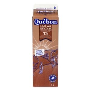 Lait au chocolat Québon