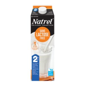 Lait 2% sans lactose Natrel