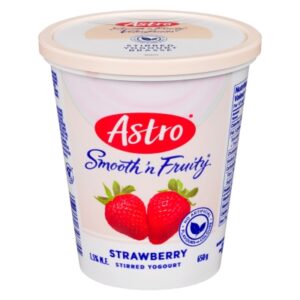 Yogourt Astro smonth'n fruity fraise 1%