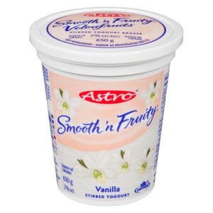 Yogourt Astro smonth'n fruity vanille