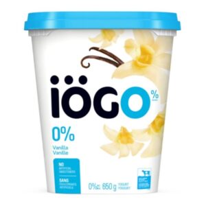 Yogourt iögo zero vanille