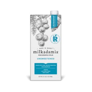 Lait de noix de Macadam Milkadamia non sucré